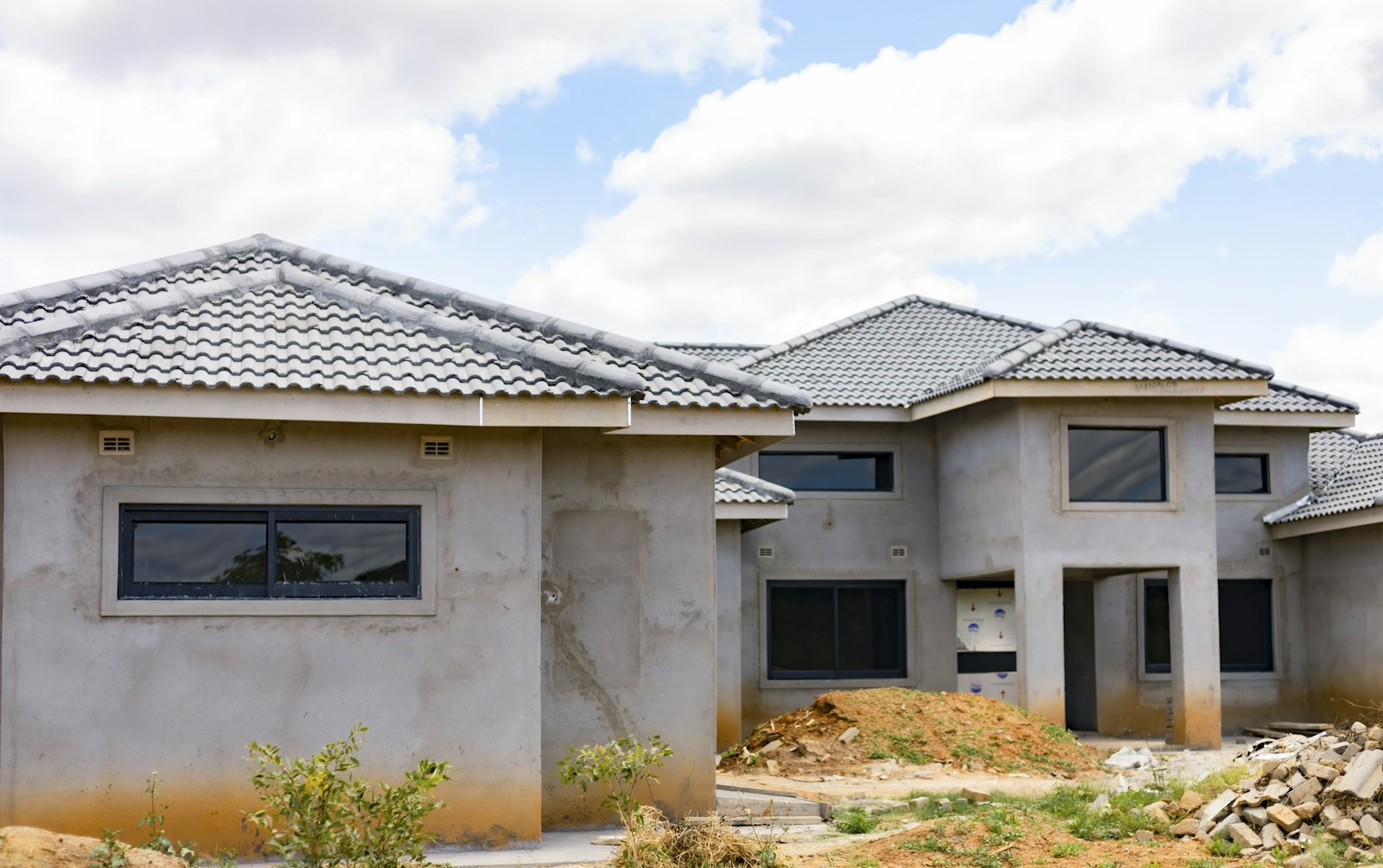 Casas de hormigón prefabricado en obra gruesa